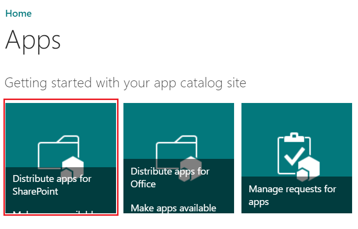 Distribuer des applications pour SharePoint.