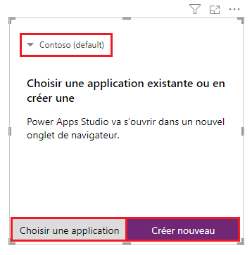 Application nouvelle ou existante.