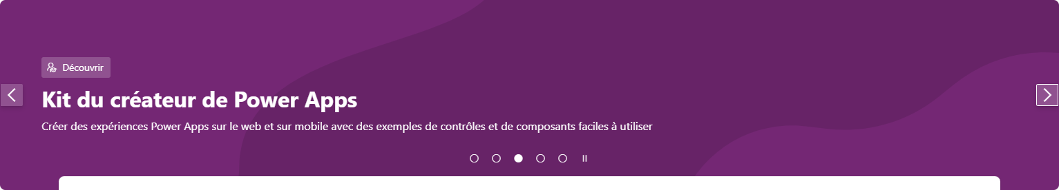 Bannière pour le centre d’apprentissage.