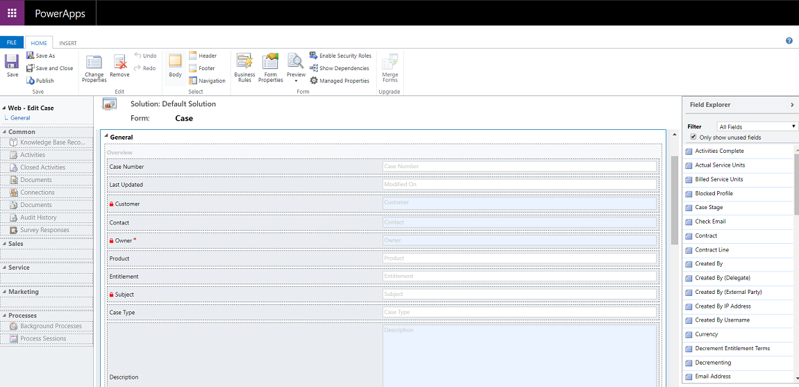 Formulaire Web – Modifier l’incident.