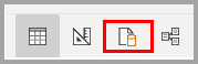 Capture d’écran de l’icône de la vue de l’éditeur de requête SQL.