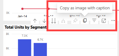 Screenshot showing Copy visual as image icon.