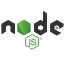 Cette image affiche le logo Node.js