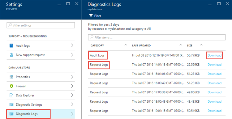 Activer les journaux de diagnostic