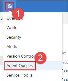 Choose Settings, Agent Queues, 2018.