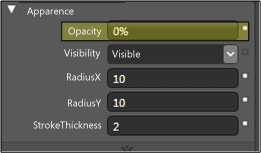 Comment masquer le rectangle transparent