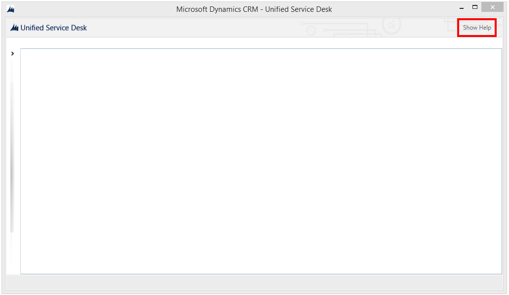 Afficher le bouton Aide dans Unified Service Desk