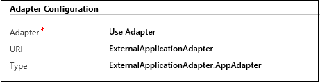 Configuration de l'adaptateur externe dans Dynamics 365