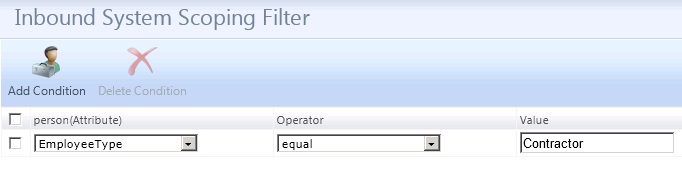 Inbound System Scoping Filter