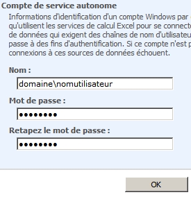 Configuration du compte de service autonome