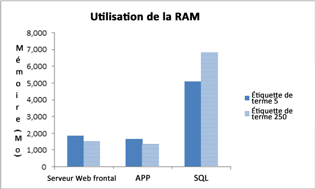 Utilisation de la RAM