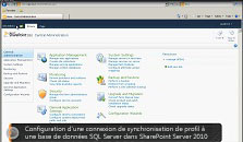 vidéo de synchronisation avec SQL Server