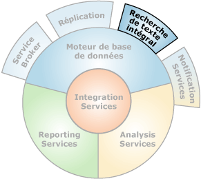 Composants qui créent une interface avec la recherche de texte intégral