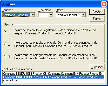 Les DSV autorisent les jointures entre des sources de données disparates.