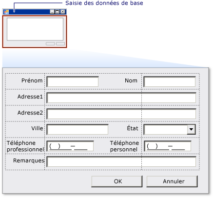 Formulaire de saisie de données de base avec TableLayoutPanel