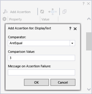 Configurer l'assertion