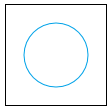 Cercle bleu