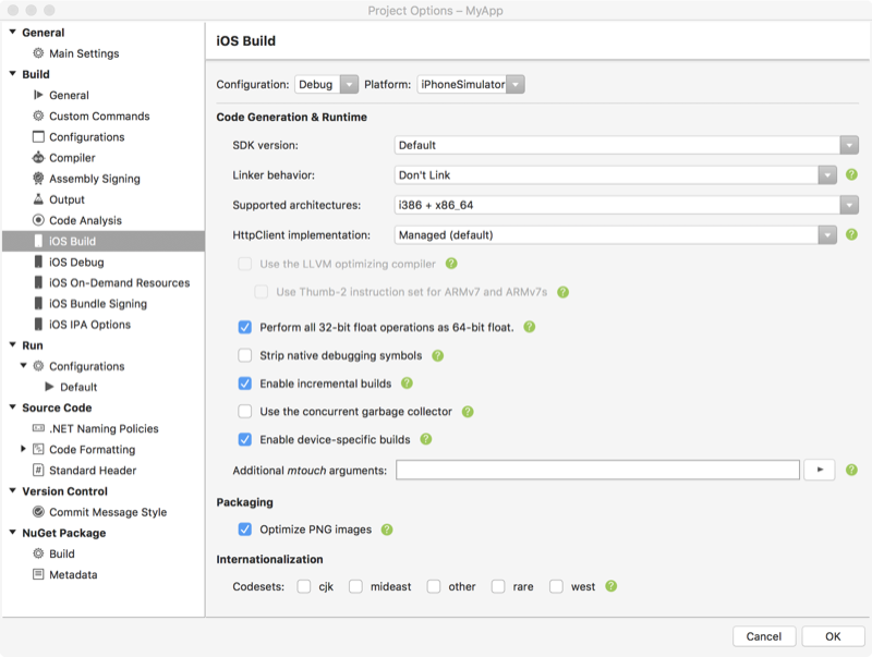 Définition des architectures prises en charge sur x86_64 ou i386 + x86_64