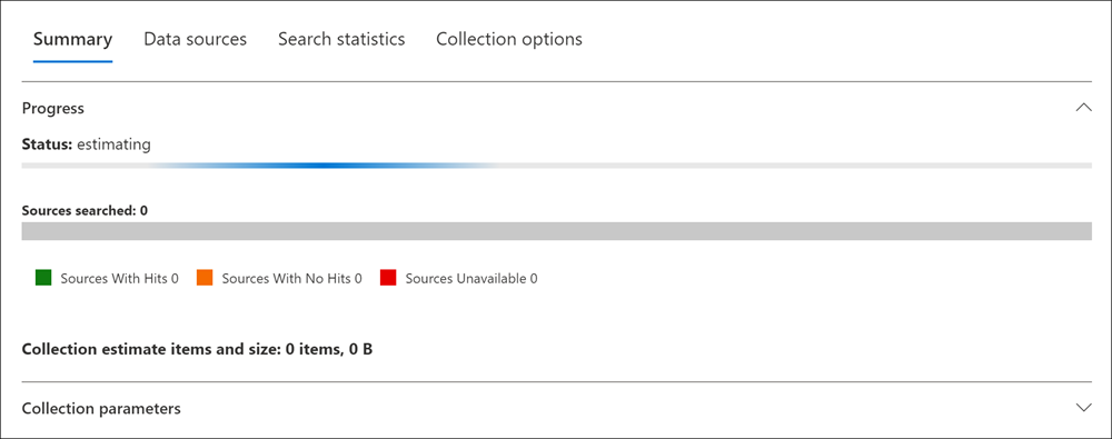 Informations en cours pour une estimation de collection.