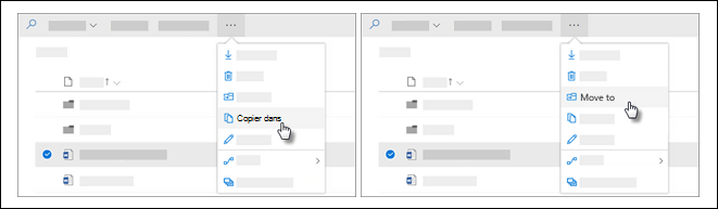 Les utilisateurs peuvent copier et déplacer des fichiers via l’Explorateur de fichiers ou Finder sur Mac s’ils sont synchronisés avec leur ordinateur