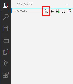 Screenshot of how to create a new connection in Azure Data Studio.