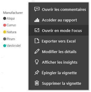 Capture d’écran de l’option « Ouvrir en mode Focus ».