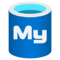 Capture d’écran d’un logo Azure Database pour MySQL.