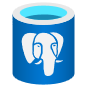 Capture d’écran d’un logo Azure Database pour PostgreSQL.