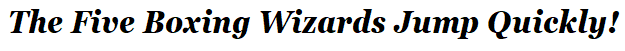 Georgia Pro Cond Bold Italic