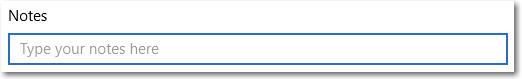 Une zone de texte simple