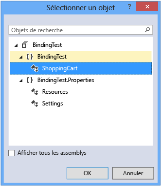 Select Object dialog box