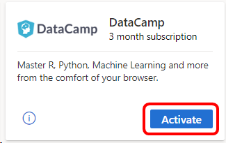 Vignette de l’avantage DataCamp