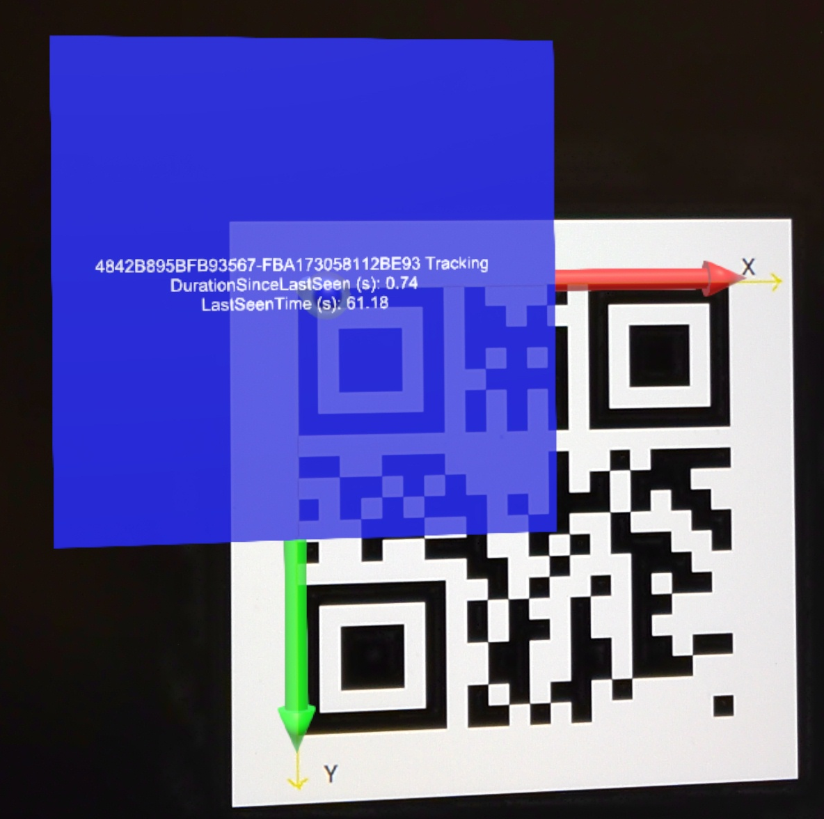 Code QR suivi