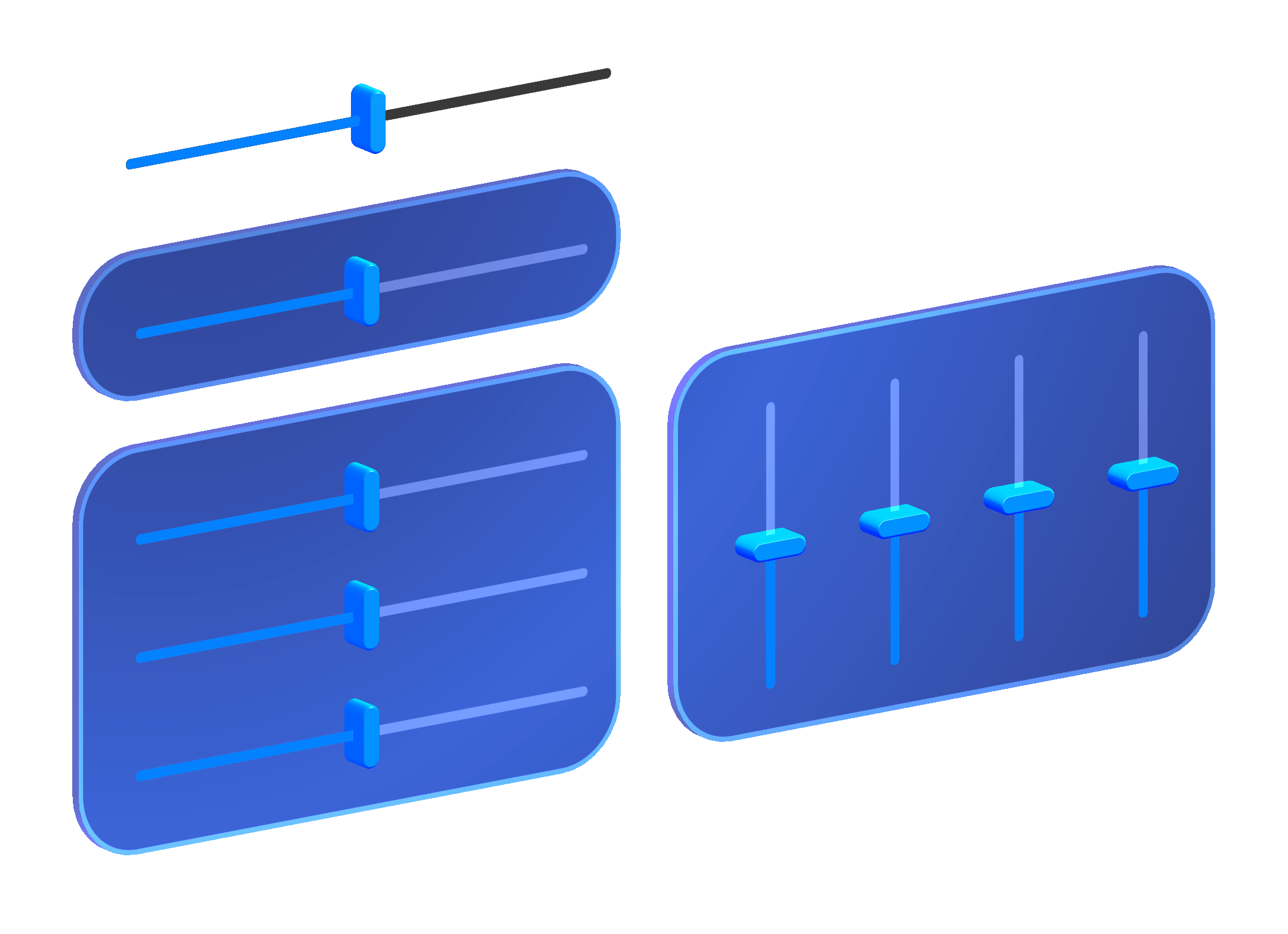 Exemple de configuration du curseur