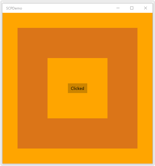 Rectangle rendu direct2D derrière un élément de bouton XAML