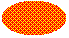 Illustration d’une ellipse remplie d’une grille diagonale de signes plus sur une couleur d’arrière-plan