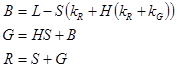 étape 1/6 de l’équation mathématique de conversion de couleur tsl en rvb.