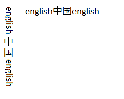 image de texte anglais et chinois dans des dispositions horizontales et verticales.