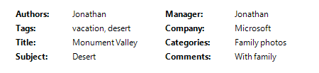 liste avec quatre colonnes d’étiquettes à gauche des contrôles 