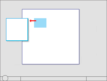 figure de la fenêtre contextuelle placée à gauche de l’objet 