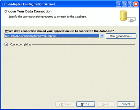 Connettersi allo stesso database Northwind