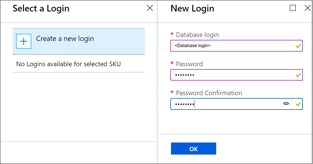 Creare un nuovo account di accesso al database nel portale utente dell'hub di Azure Stack