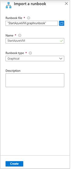 Importare runbook