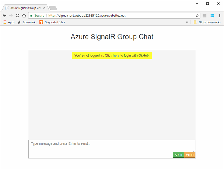 OAuth completa ospitato in Azure