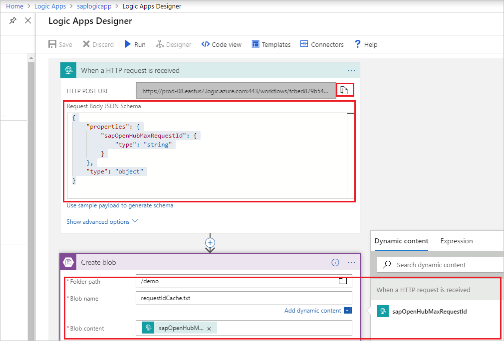 Configurazione dell'app per la logica