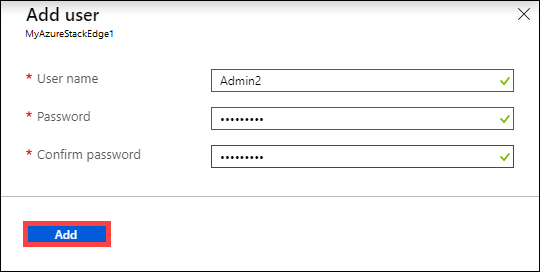 Specificare nome utente e password