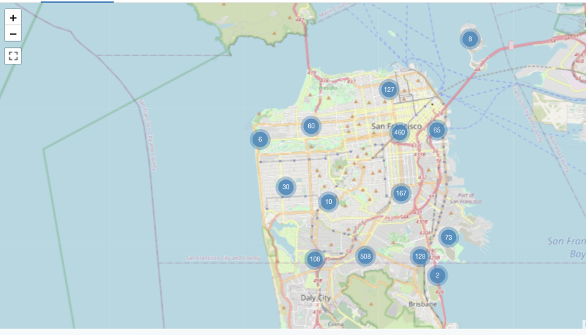 Esempio di marcatore mappa