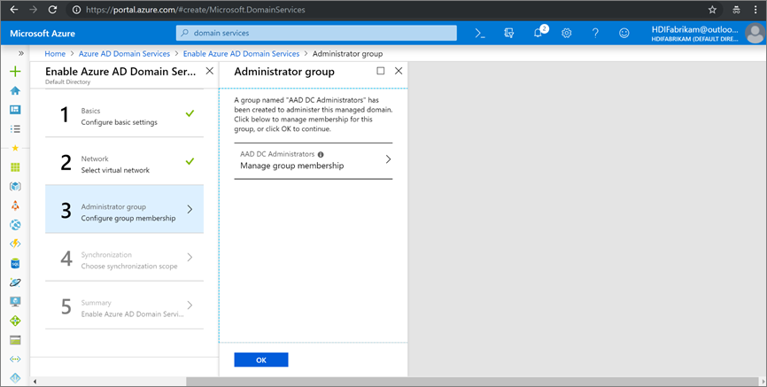 Visualizzare il gruppo amministratori di Microsoft Entra.