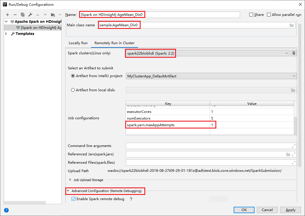 Intellij Eseguire le configurazioni di debug new.