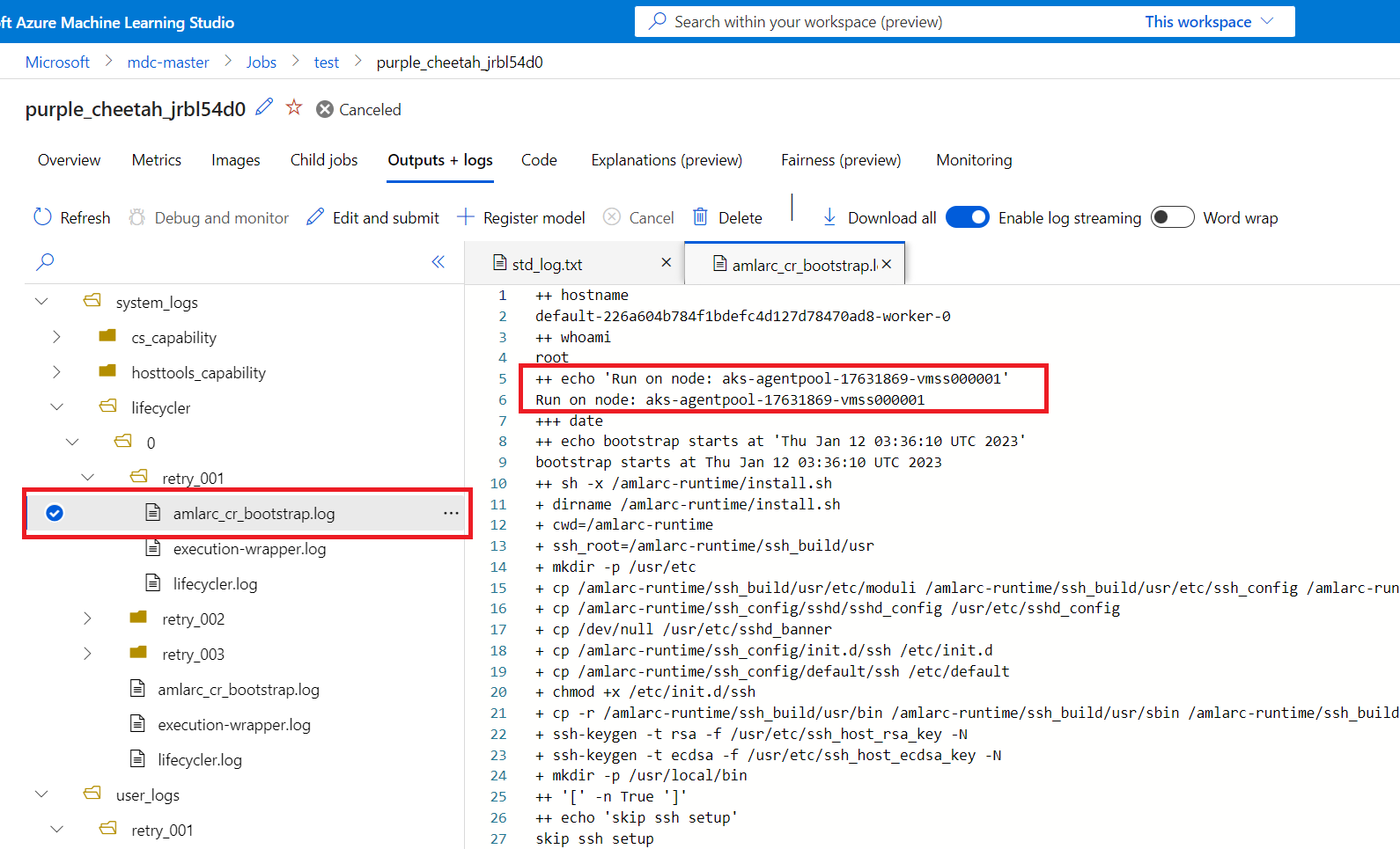 Screenshot dell'aggiunta di una nuova estensione al cluster Kubernetes abilitato per Azure Arc dal portale di Azure.